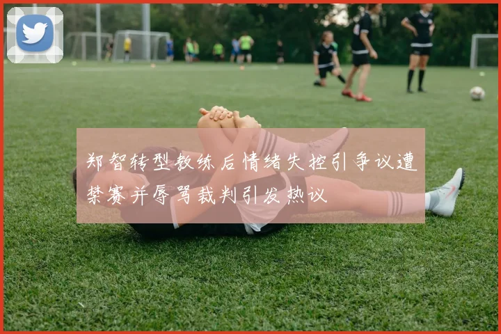 郑智转型教练后情绪失控引争议遭禁赛并辱骂裁判引发热议