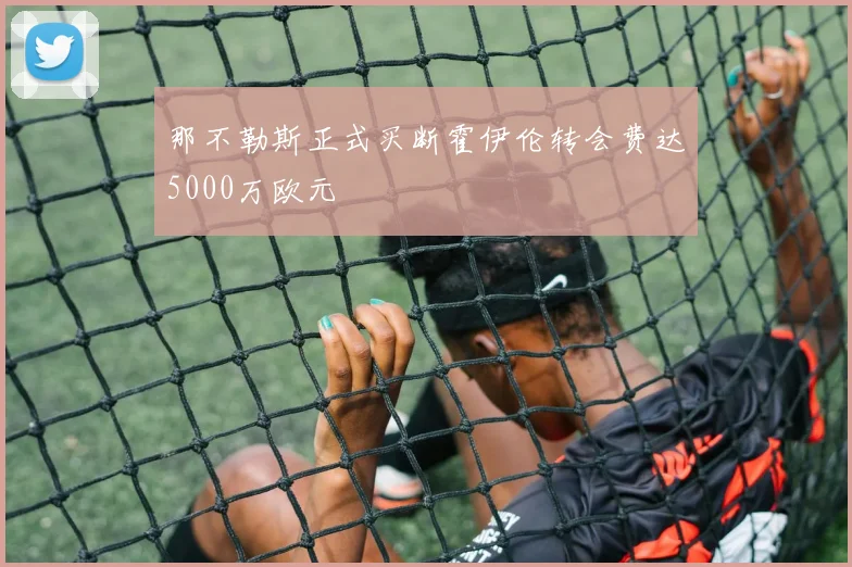 那不勒斯正式买断霍伊伦转会费达5000万欧元